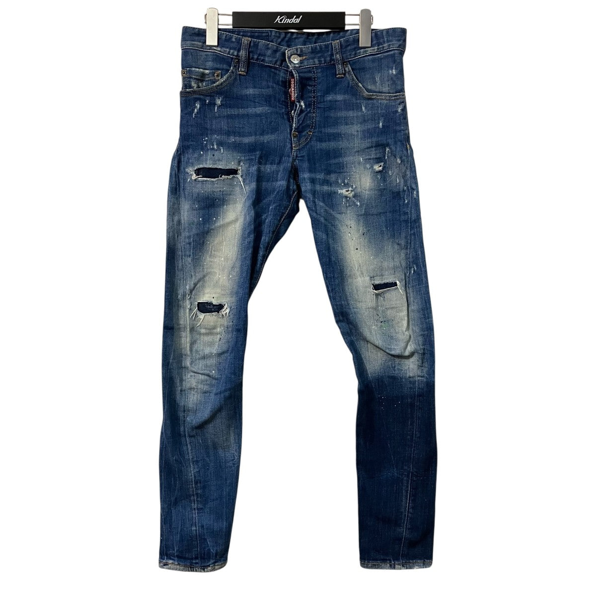 DSQUARED2 ダメージデニムパンツS74LB0540 S30342 古着・中古-1枚目のアイテム画像
