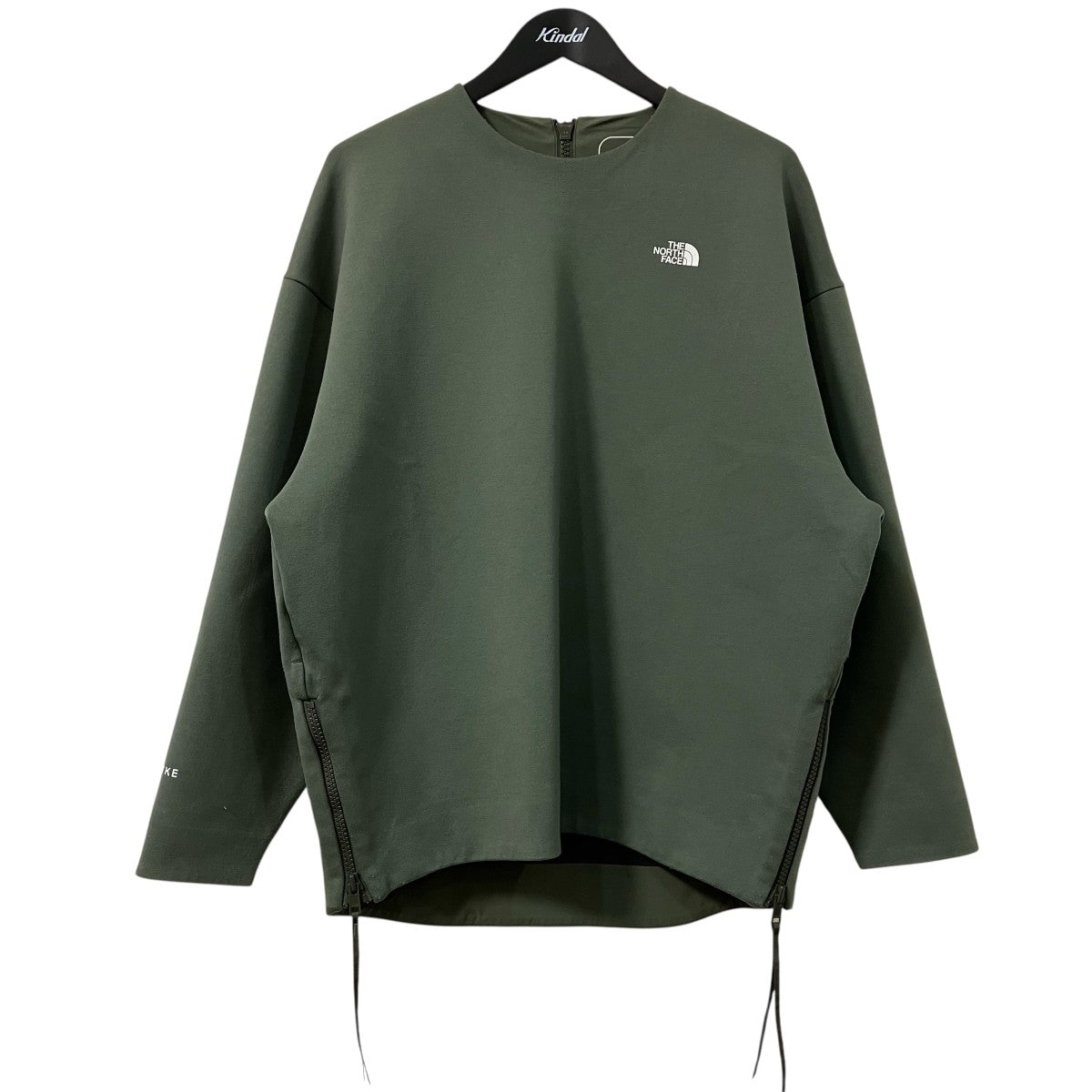 HYKE×THE NORTH FACE 19AWTEC AIR BIG TOPクルーネックトレーナーNT691HY 古着・中古-1枚目のアイテム画像