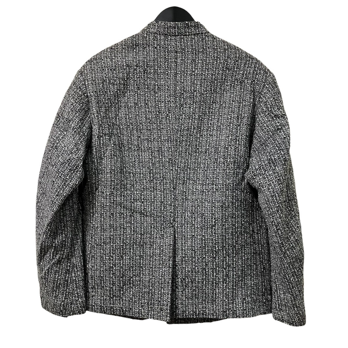 24AWMAO-COLLAR BUTTON JACKETツイードジャケットAZ242AO2049
