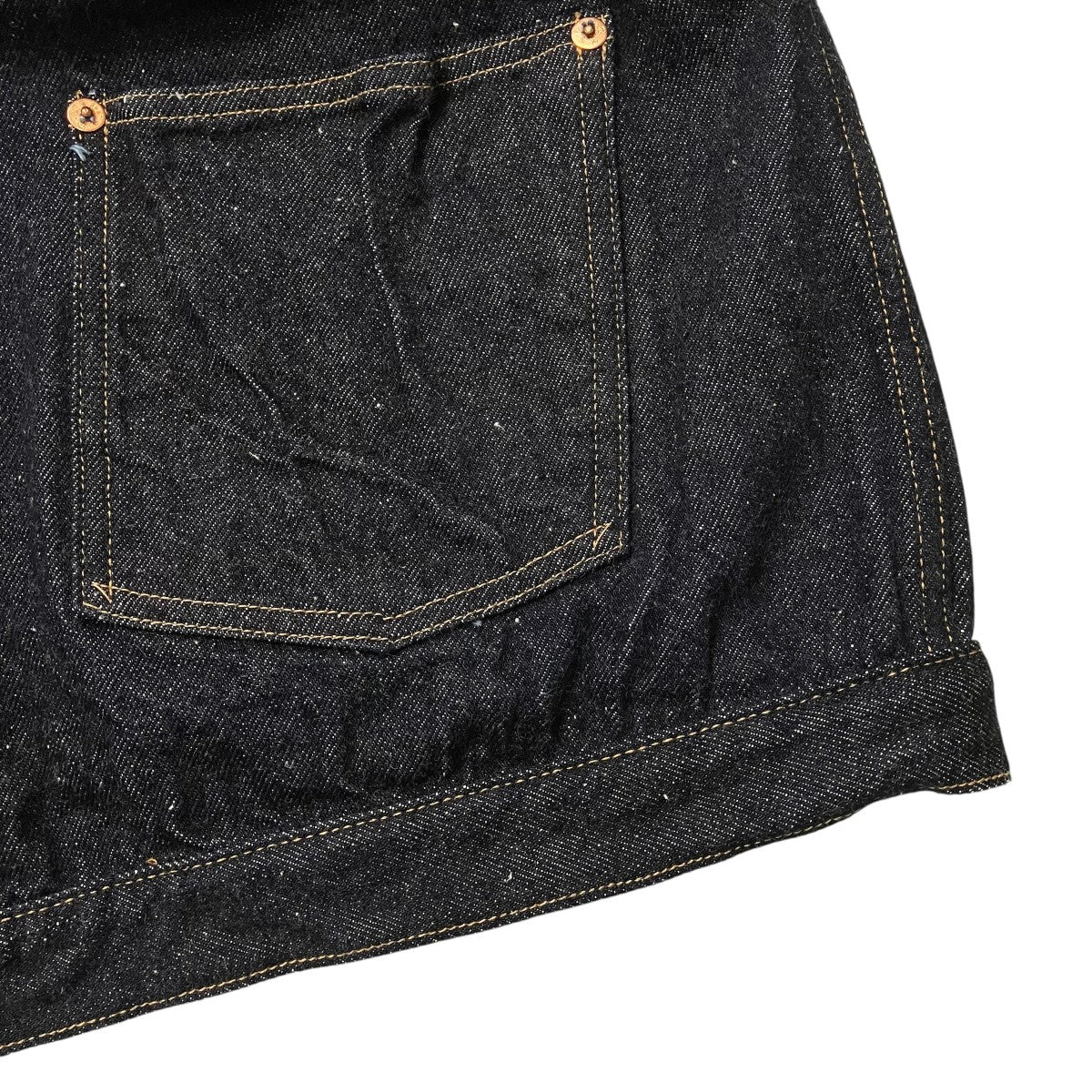 KAPTAIN SUNSHINE Denim Tracker 1P JacketデニムジャケットKSBSJK01 古着・中古-4枚目のアイテム画像