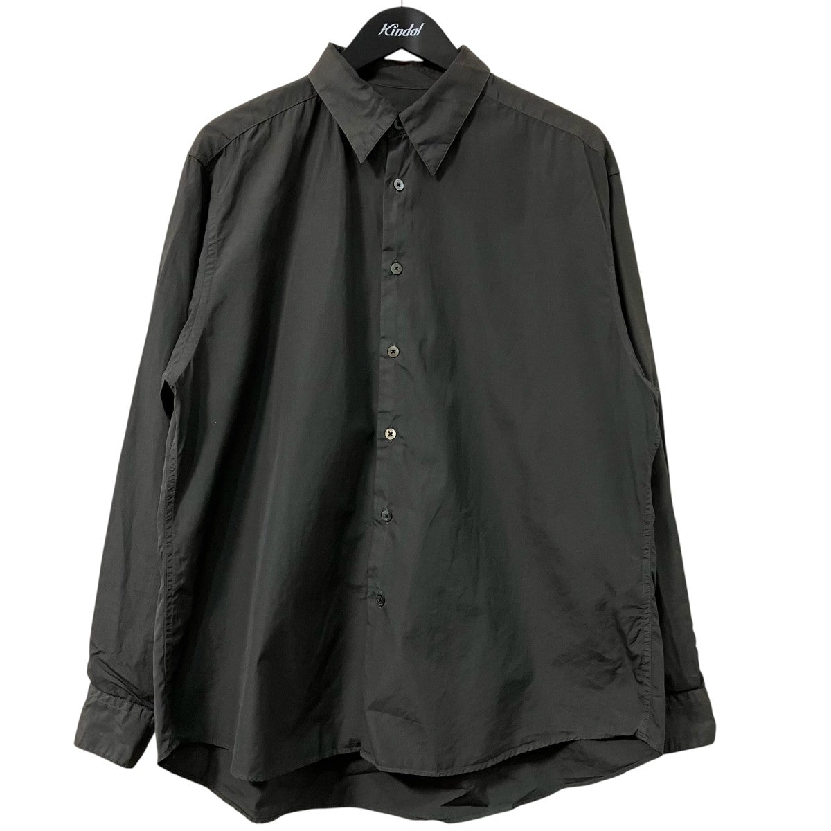 YOKE 26SSSuvin Gold Cotton Poplin Loose Fit Shirt長袖シャツYK26SS01205SH 古着・中古-1枚目のアイテム画像