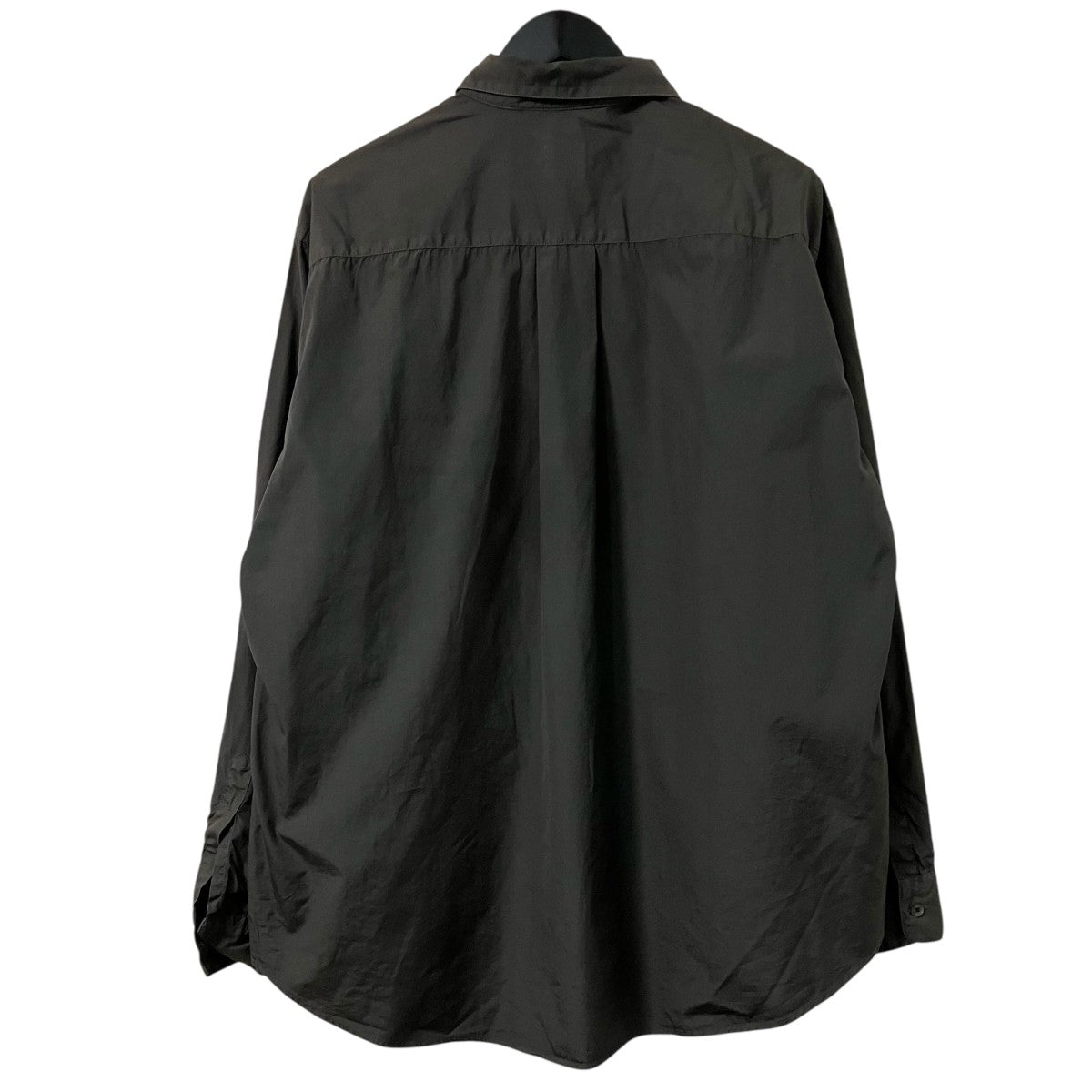 YOKE 26SSSuvin Gold Cotton Poplin Loose Fit Shirt長袖シャツYK26SS01205SH 古着・中古-2枚目のアイテム画像