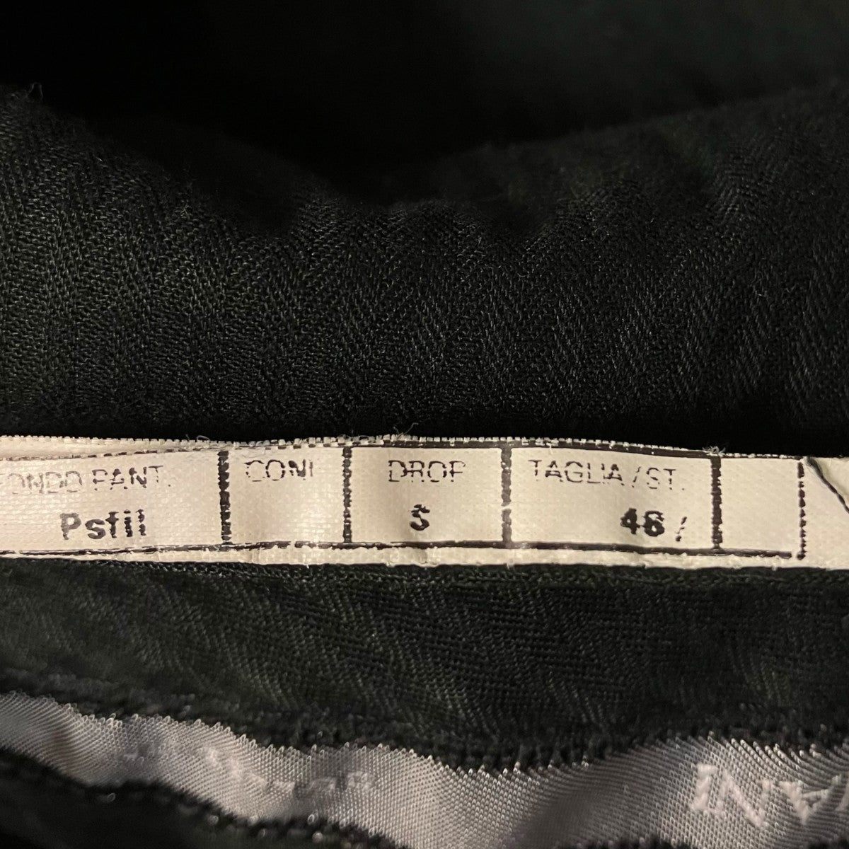 ARMANI COLLEZIONI スラックス 古着・中古-10枚目のアイテム画像