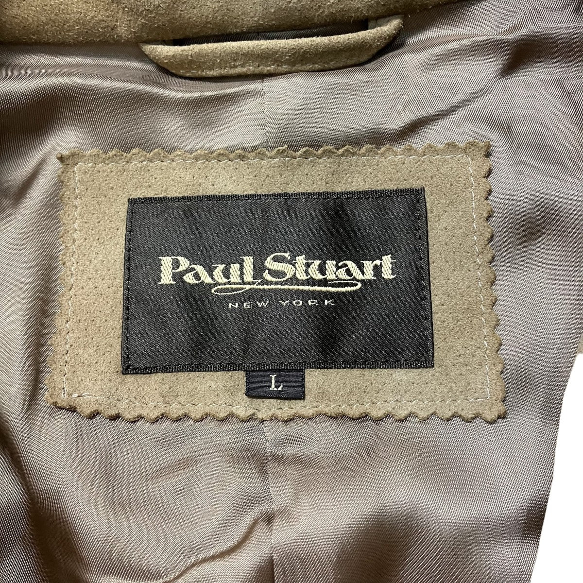 Paul Stuart スエードジャケット 古着・中古-6枚目のアイテム画像