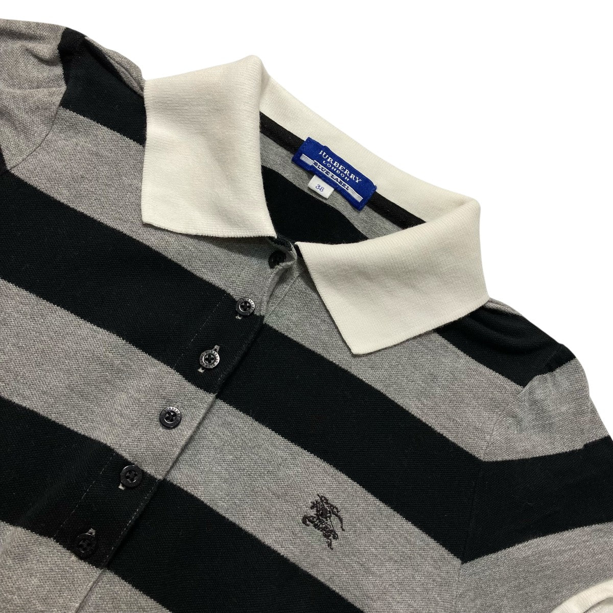 BURBERRY BLUE LABEL ポロシャツ 古着・中古-3枚目のアイテム画像