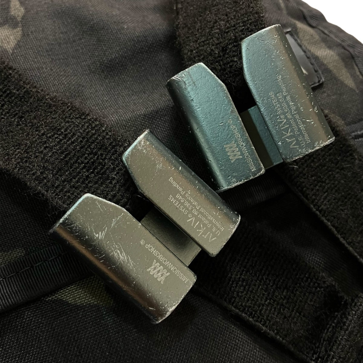 MISSION WORKSHOP THE BLACK CAMO SANCTIONバックパック 古着・中古-5枚目のアイテム画像