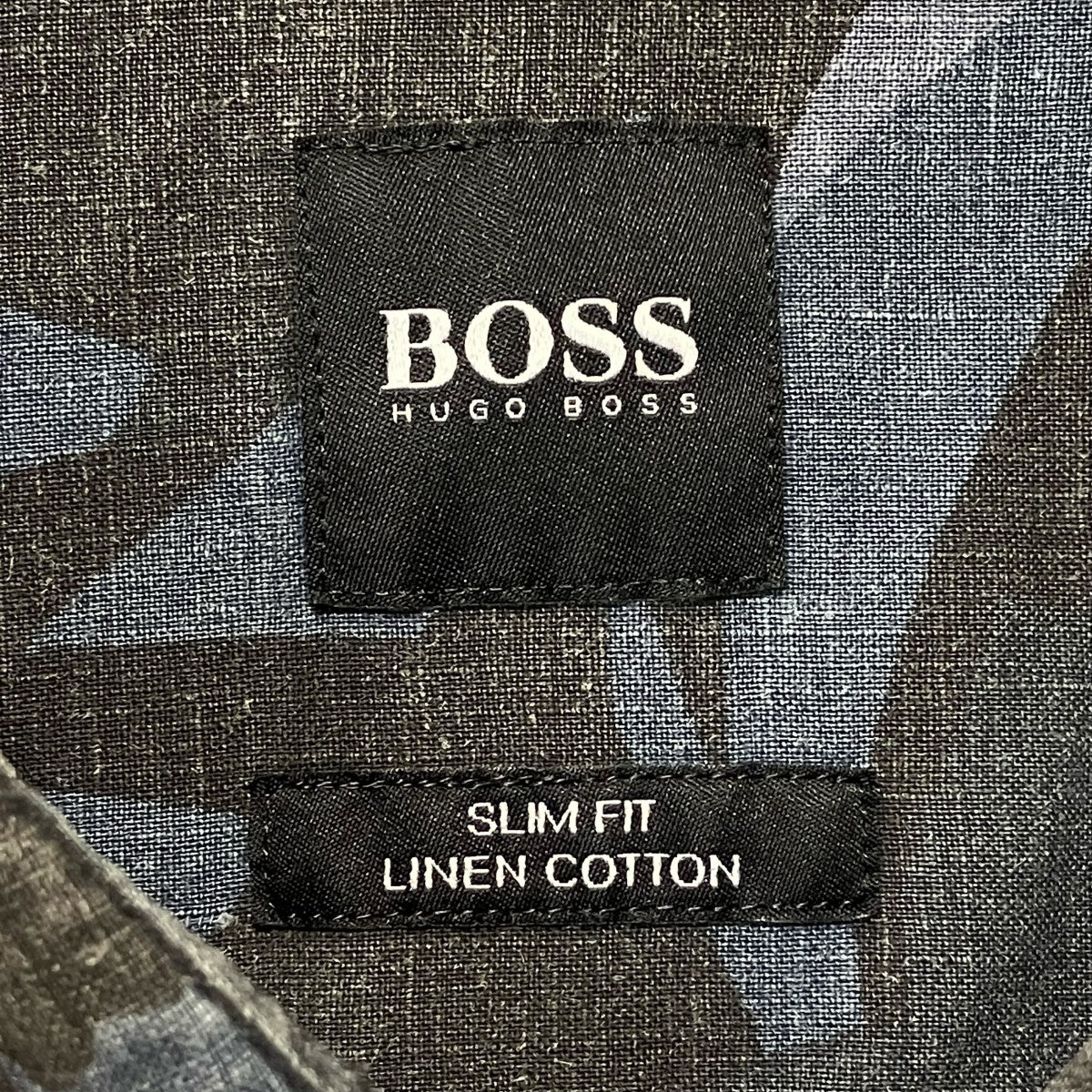 HUGO BOSS 総柄長袖シャツ 古着・中古-6枚目のアイテム画像