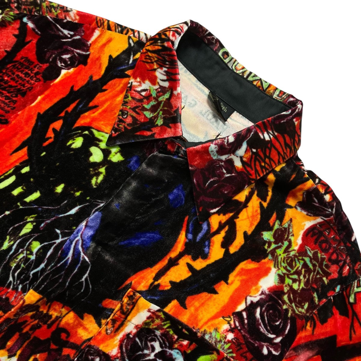 Jean Paul GAULTIER ベロア調長袖シャツBLJG2712B 古着・中古-3枚目のアイテム画像