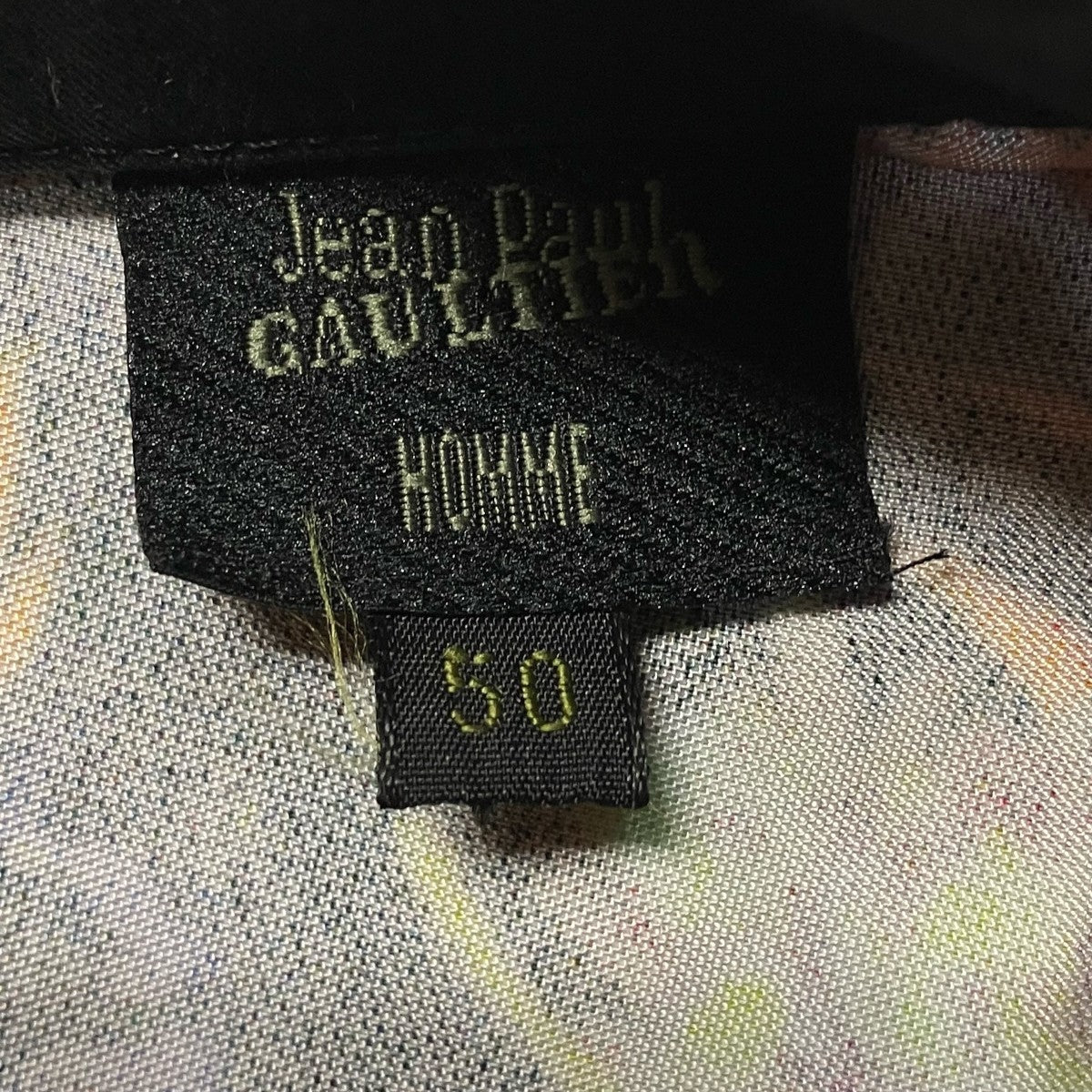 Jean Paul GAULTIER ベロア調長袖シャツBLJG2712B 古着・中古-7枚目のアイテム画像