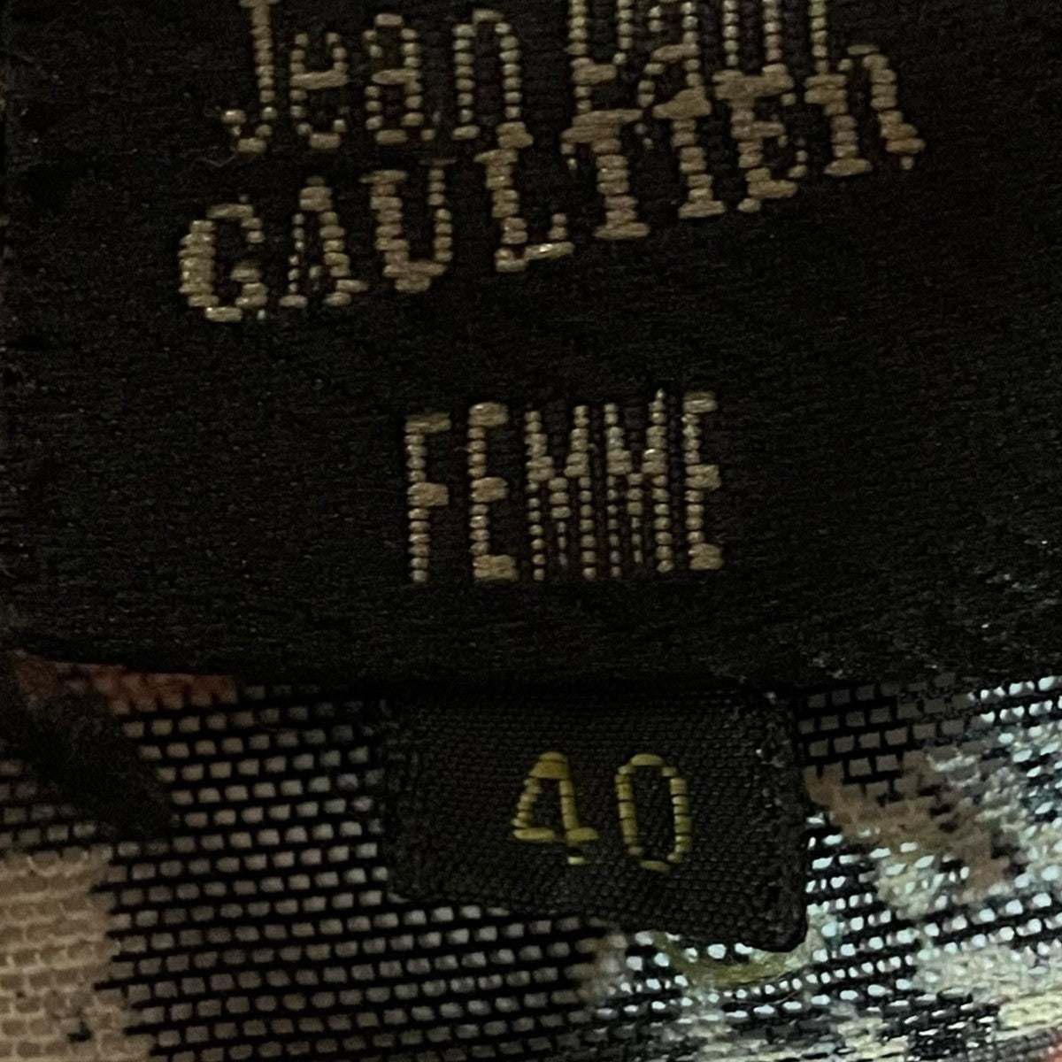 Jean Paul GAULTIER 90Sハイネックセカンドスキン 古着・中古-7枚目のアイテム画像