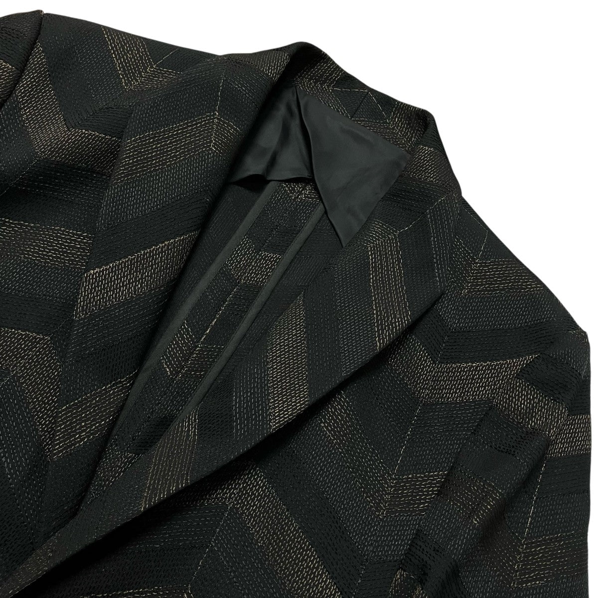 IRENISA 24SSMODIFIED SHAWL COLLAR JACKETテ―ラードジャケットIH 24SS J007 NS 古着・中古-3枚目のアイテム画像