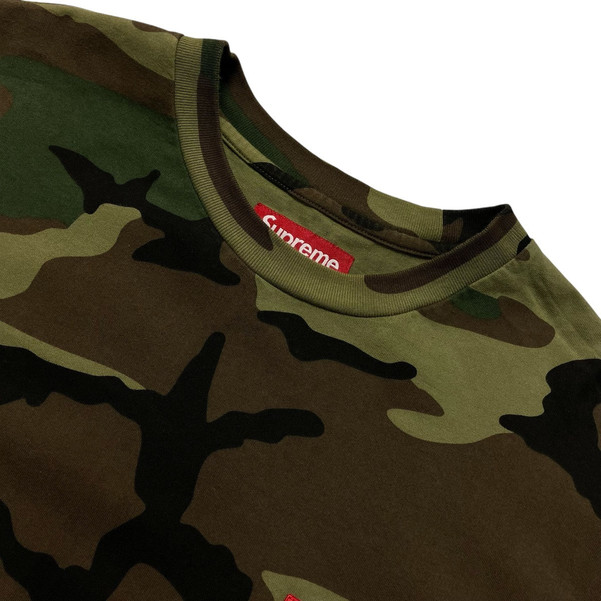 Supreme カモフラージュ柄クルーネックTシャツ 古着・中古-3枚目のアイテム画像