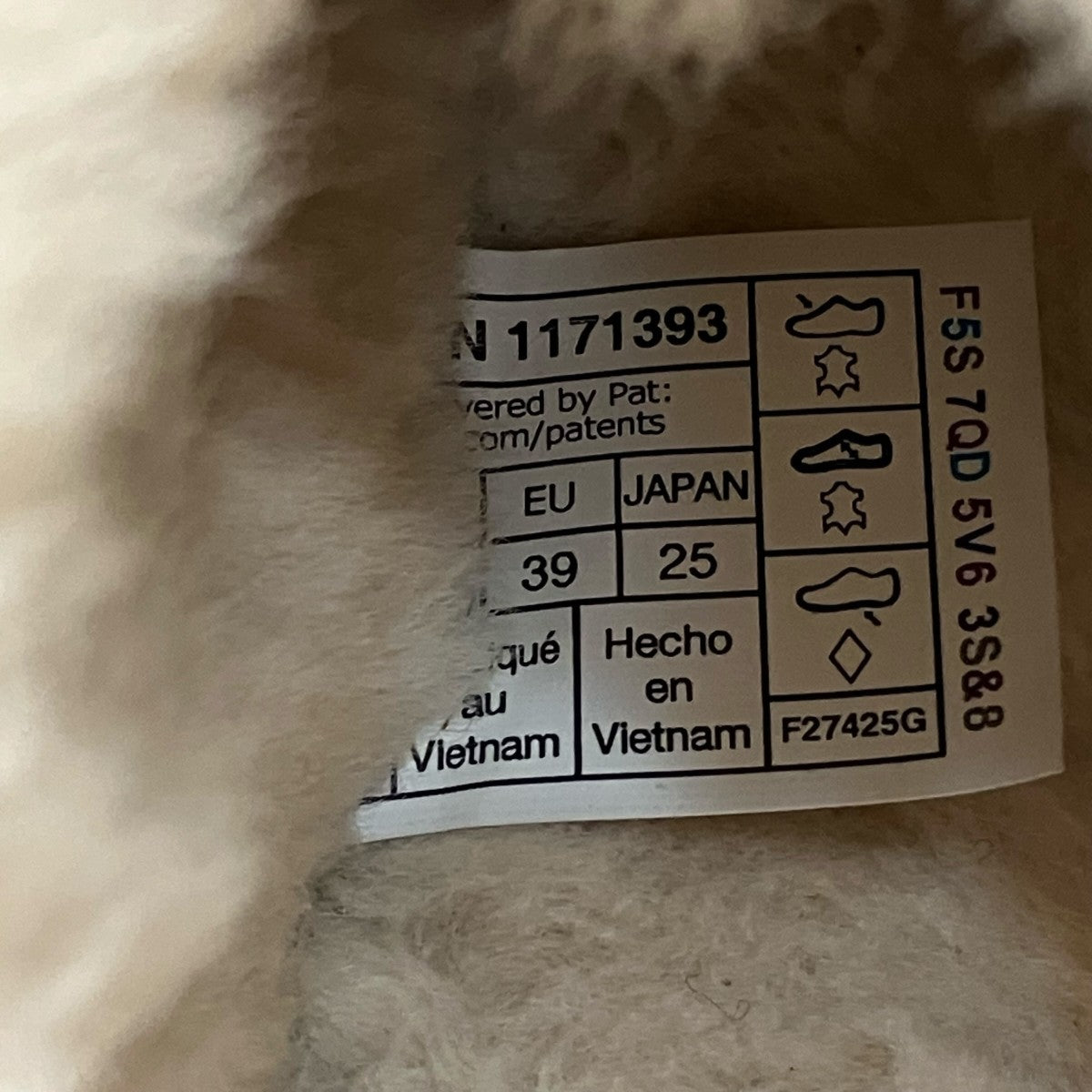 UGG ファースリッポン 古着・中古-7枚目のアイテム画像