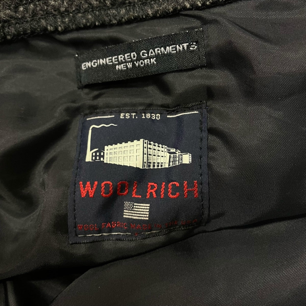 WOOLRICH×Engineered Garments トートバッグ 古着・中古-7枚目のアイテム画像
