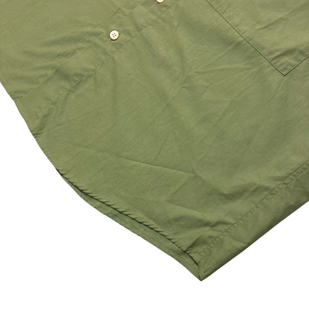 AURALEE 17AWWASHED FINX TWILL BIG SHIRTS長袖シャツA7AS02TN 古着・中古-5枚目のアイテム画像