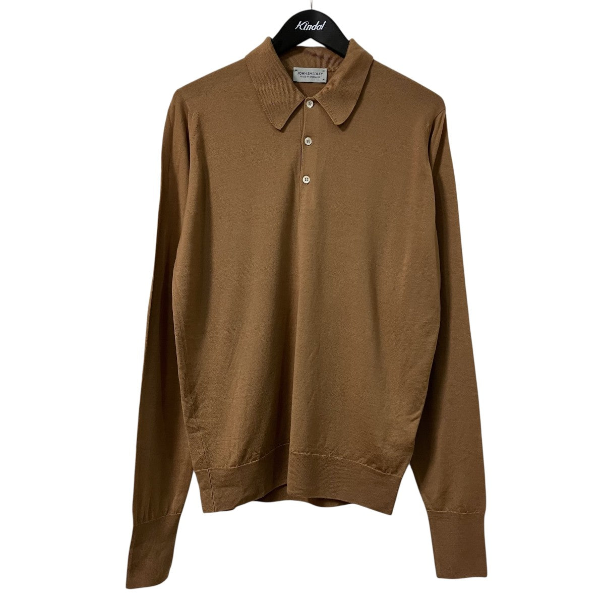 JOHN SMEDLEY ニットポロシャツ 古着・中古-1枚目のアイテム画像