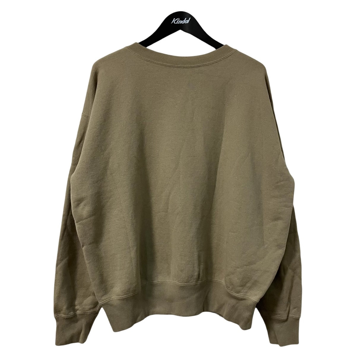 BACK WOOL SWEAT BIG P OクルーネックスウェットA7AP01BW