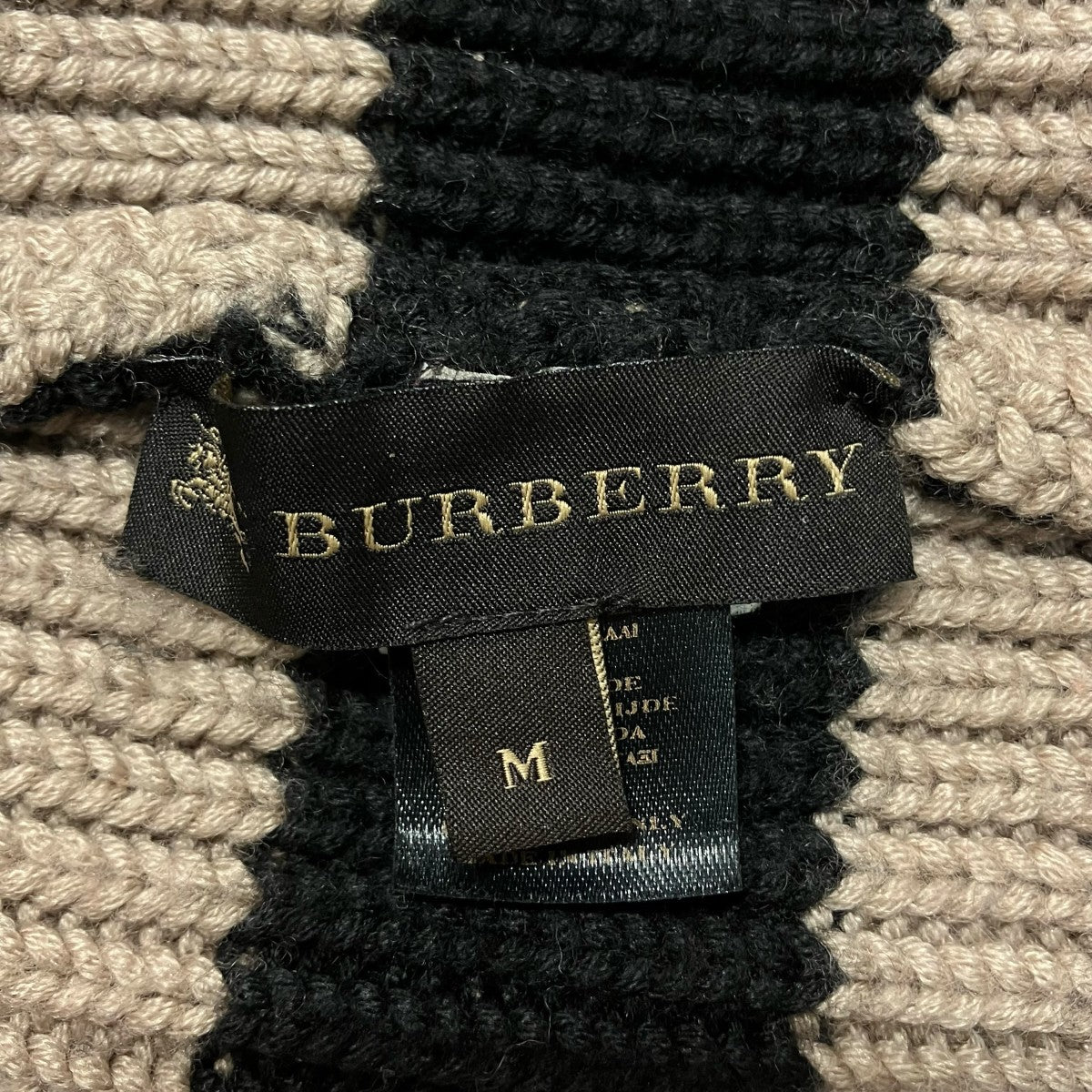 BURBERRY ニット帽 古着・中古-6枚目のアイテム画像