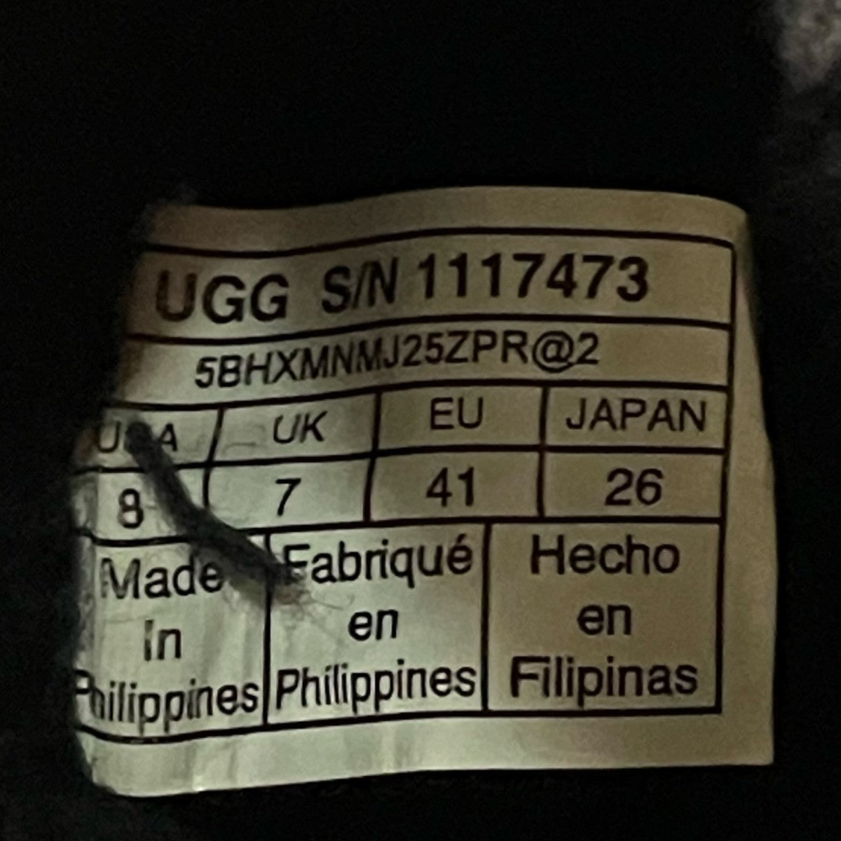 UGG ファーサンダル5BHXMNMJ25ZPR@2 古着・中古-7枚目のアイテム画像