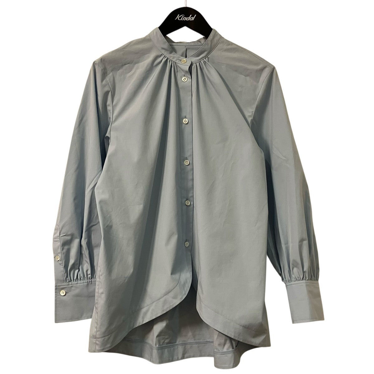 cotton emly shirtバンドカラーシャツ03 6108228 835 038