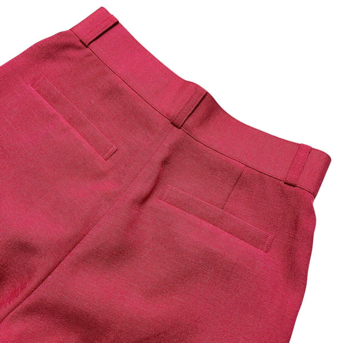ANAYI リネンライクオックスワイドパンツタックワイドパンツ102317 13 140 04 380 古着・中古-4枚目のアイテム画像