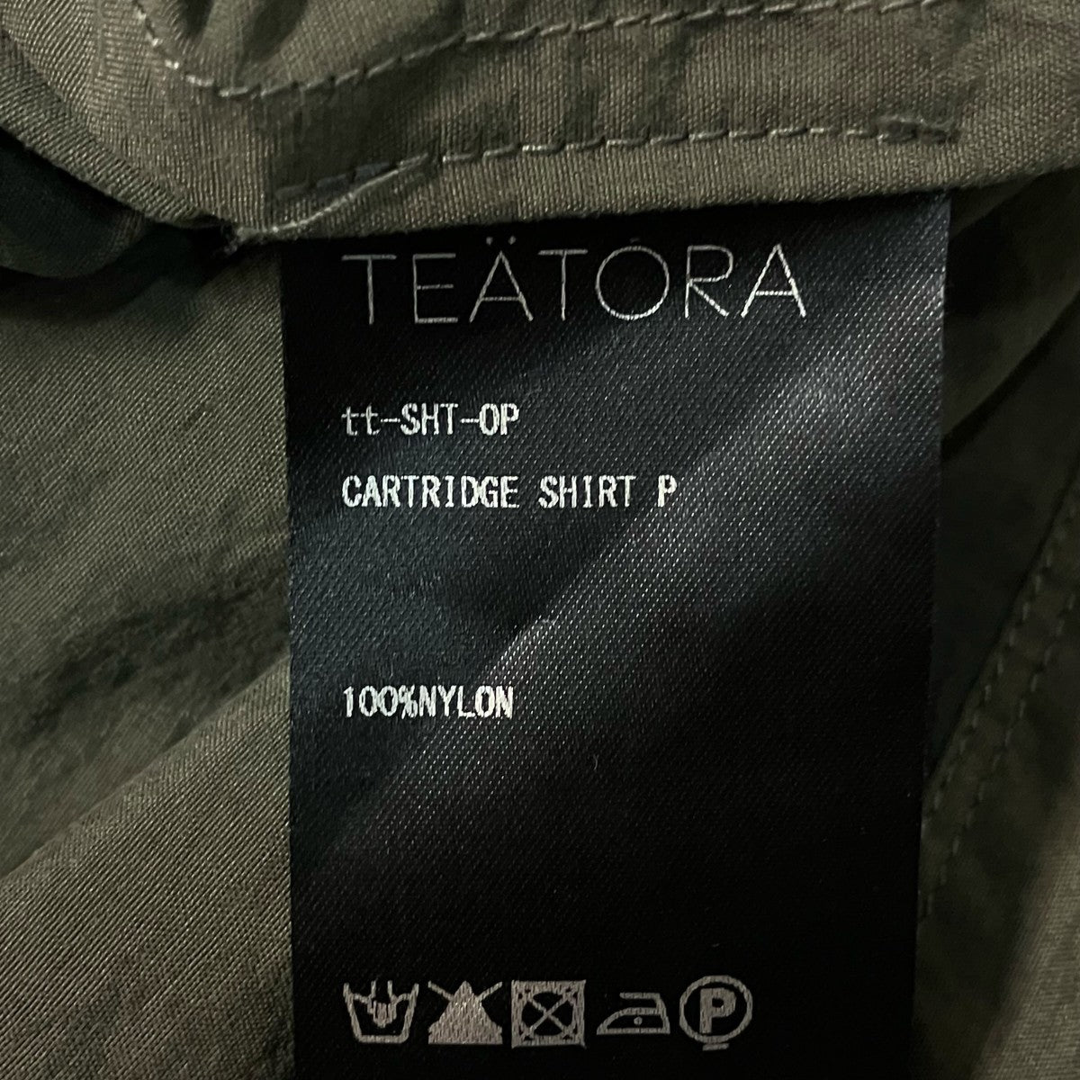 TEATORA CARTRIDGE SHIRT P長袖シャツtt SHT 0P 古着・中古-6枚目のアイテム画像