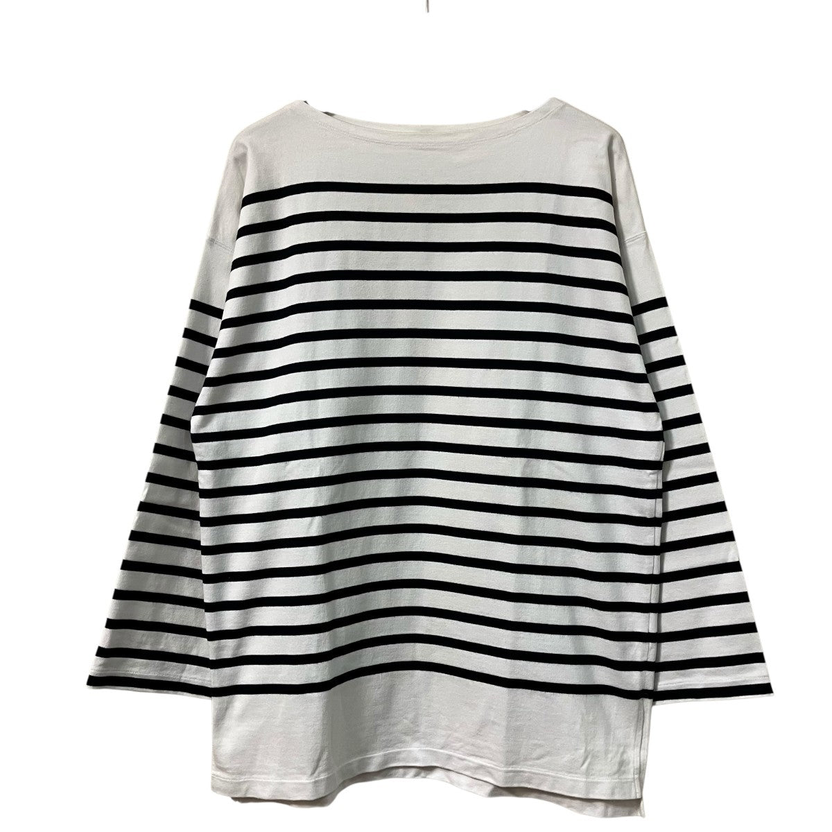H BEAUTY＆YOUTH MONSTER NAVAL SHIRTボートネックボーダーカットソー1212-299-7621 古着・中古-1枚目のアイテム画像