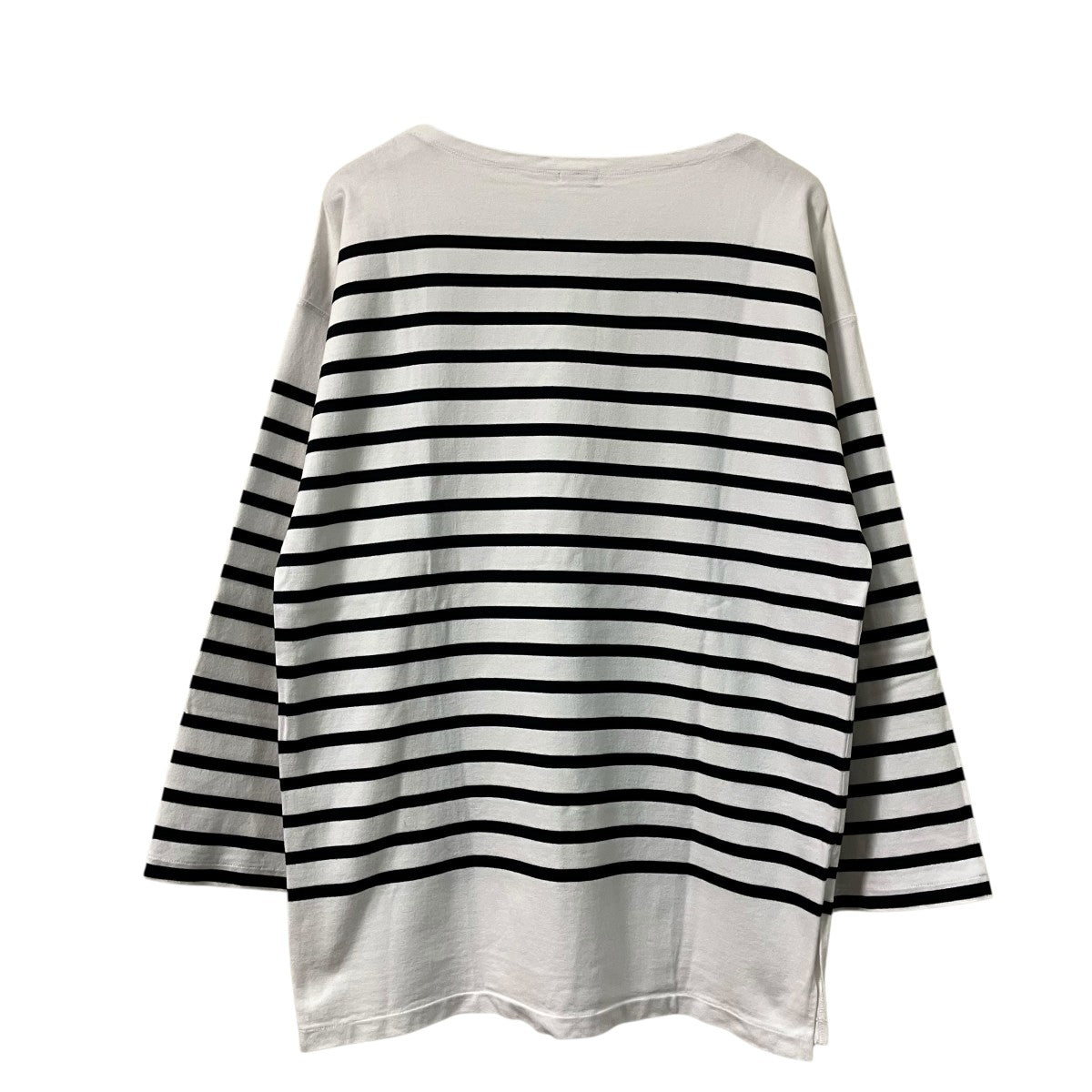 H BEAUTY＆YOUTH MONSTER NAVAL SHIRTボートネックボーダーカットソー1212-299-7621 古着・中古-2枚目のアイテム画像