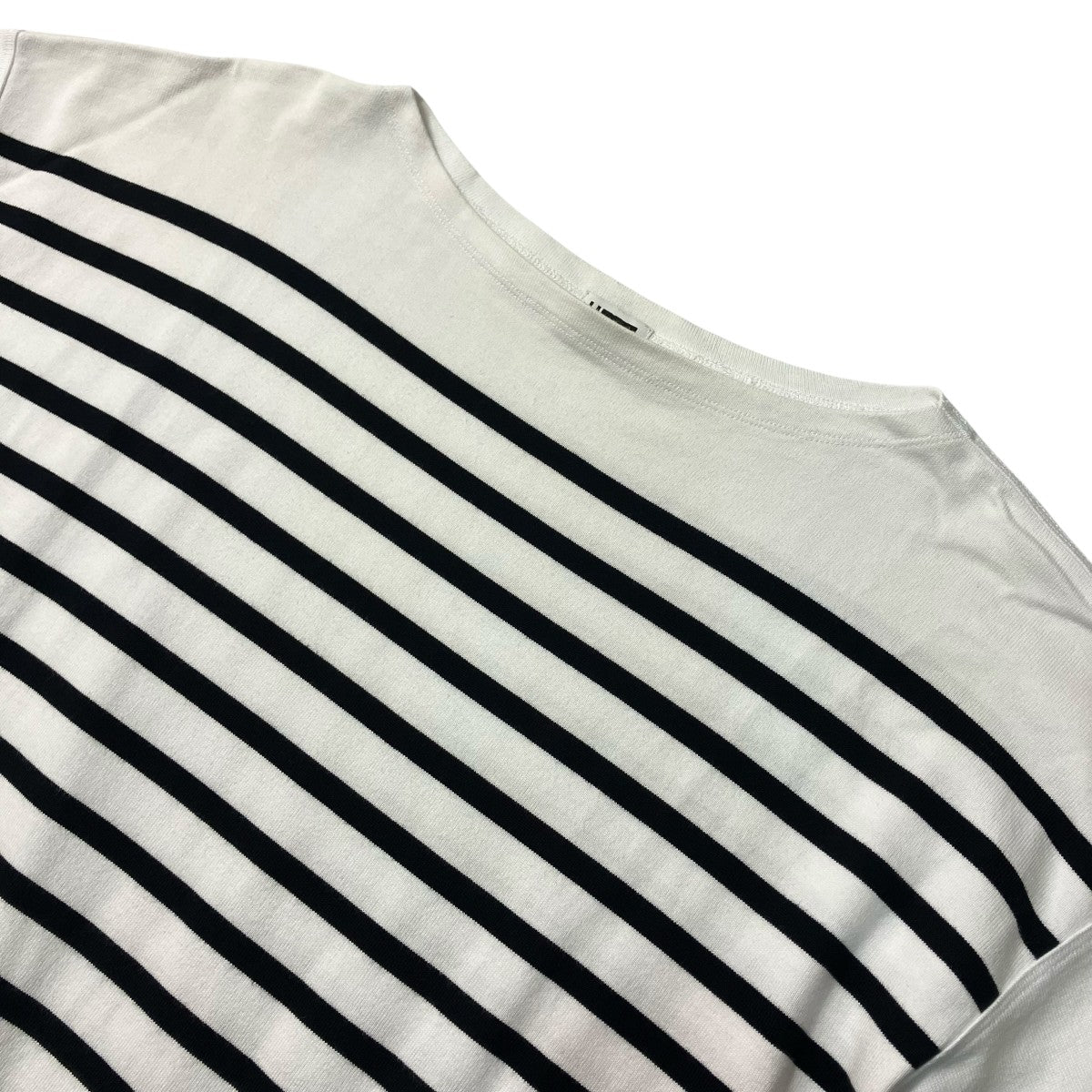 H BEAUTY＆YOUTH MONSTER NAVAL SHIRTボートネックボーダーカットソー1212-299-7621 古着・中古-3枚目のアイテム画像