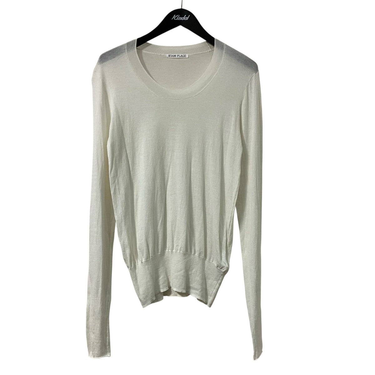 26SSR’IAM KNIT LONG TEE薄手ニット26080922601010