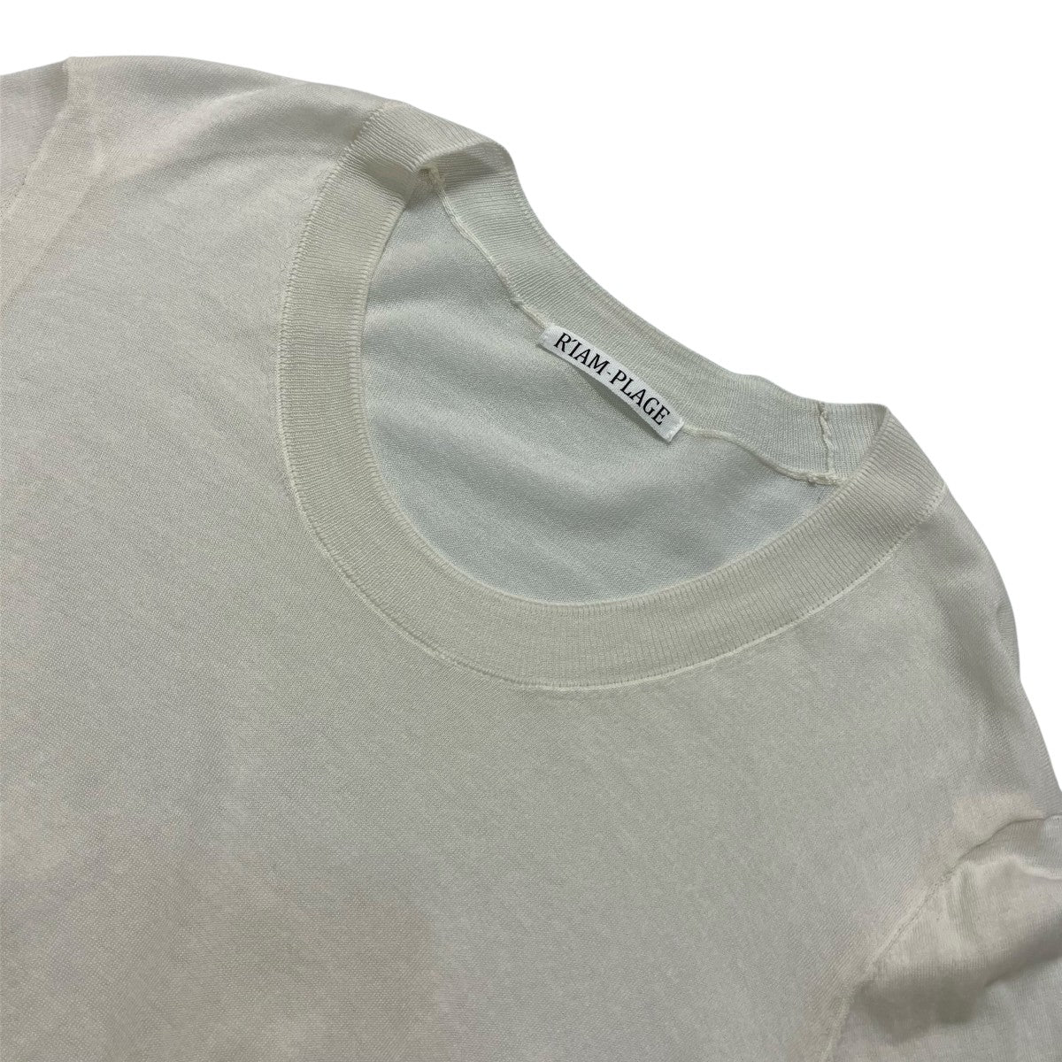 26SSR’IAM KNIT LONG TEE薄手ニット26080922601010