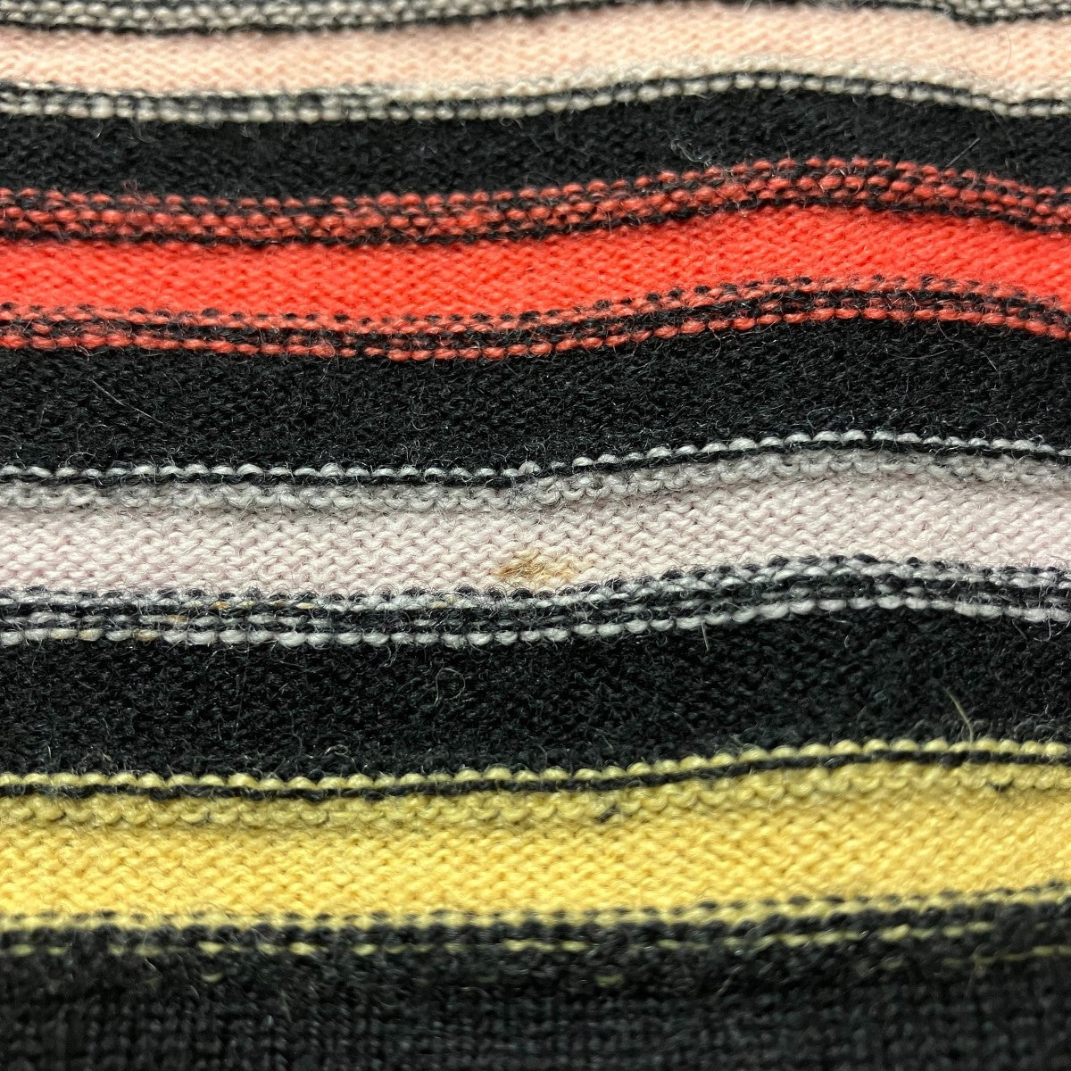 SONIA RYKIEL イタリア製 アンゴラ混グラデーションボーダーニット 古着・中古-7枚目のアイテム画像