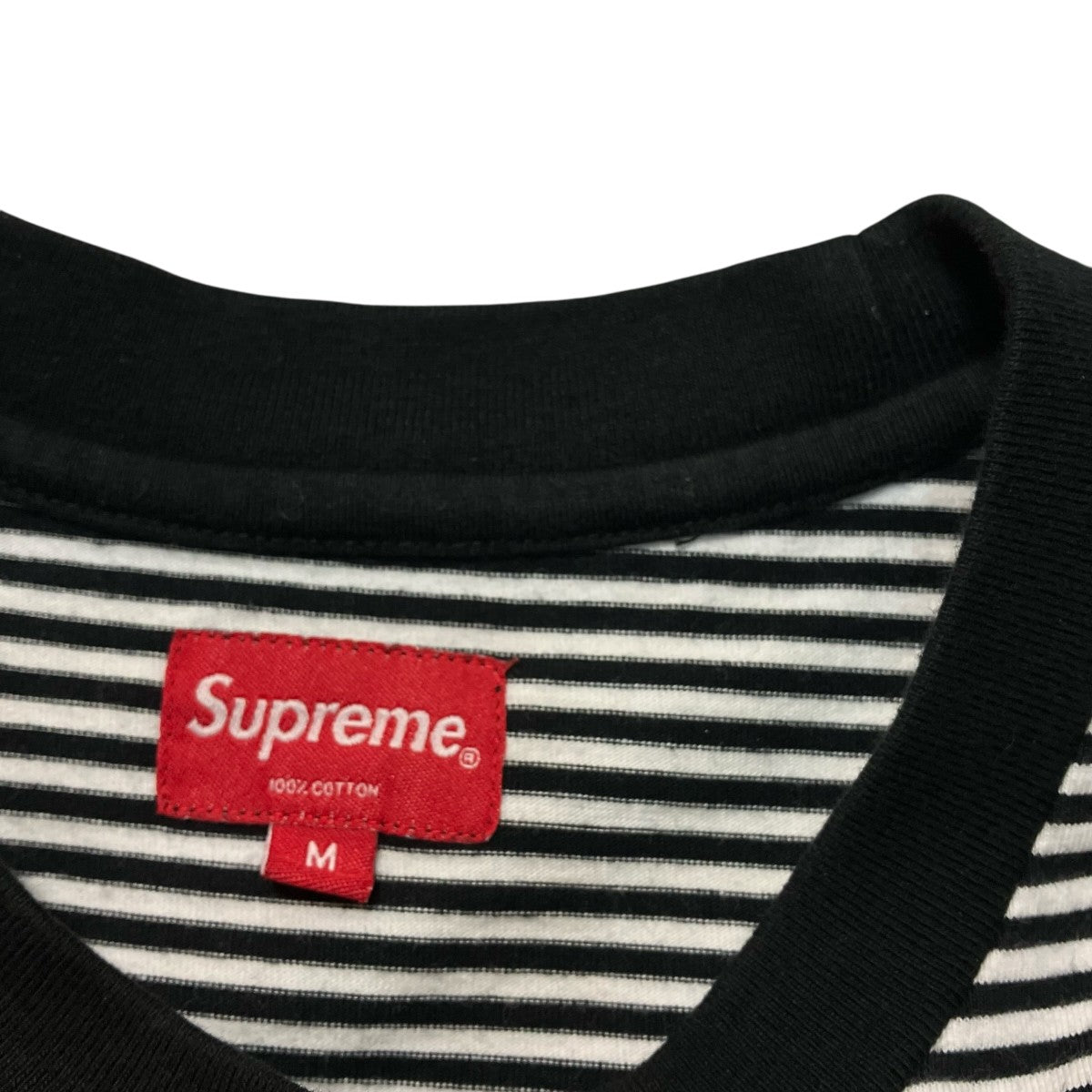 20SSArc Applique SS TopボーダーTシャツ