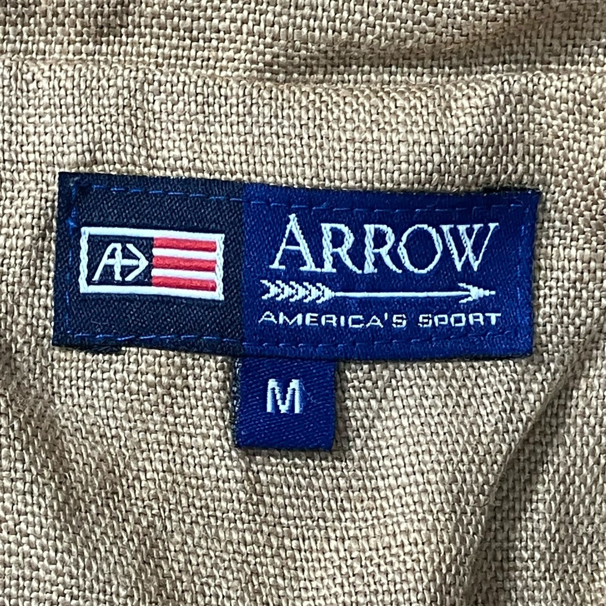 ARROW 80s リネンフィールドジャケット 古着・中古-7枚目のアイテム画像