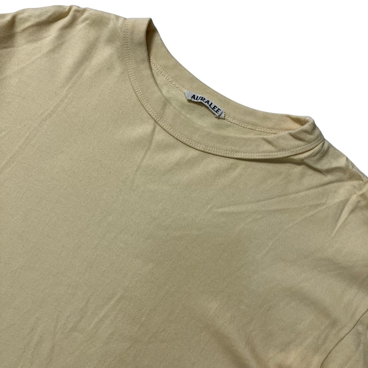 AURALEE 17SS長袖TシャツA7ST01MT 古着・中古-3枚目のアイテム画像