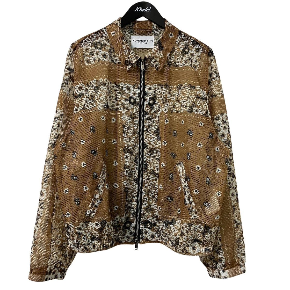 NOMARHYTHM TEXTILE メッシュジップジャケットN41-JSBL01 古着・中古-1枚目のアイテム画像
