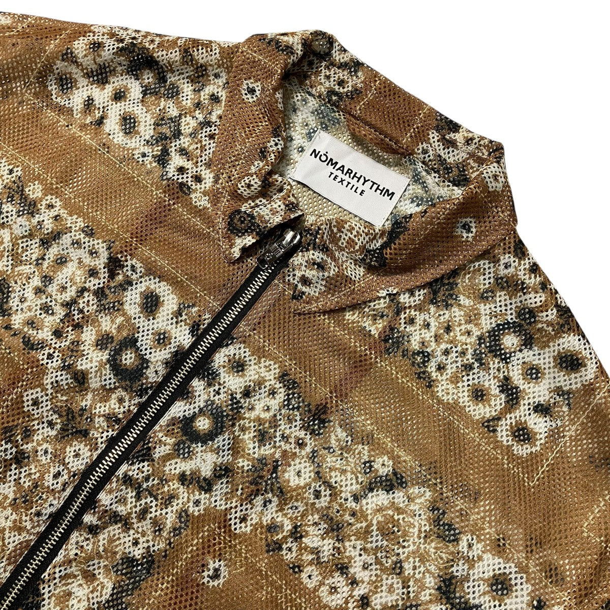 NOMARHYTHM TEXTILE メッシュジップジャケットN41-JSBL01 古着・中古-3枚目のアイテム画像