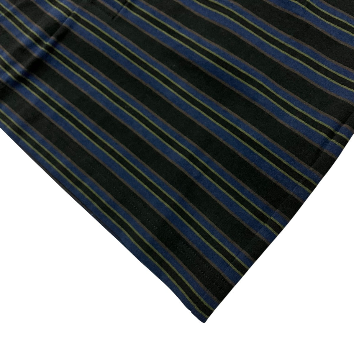sacai 26SSシアー切り替えし半袖ボーダーポロシャツ26 08379 古着・中古-5枚目のアイテム画像