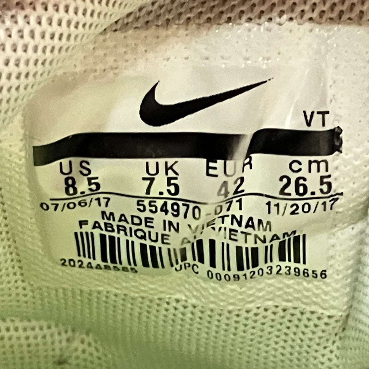 NIKE Air Max 95 OGローカットスニーカー554970 古着・中古-10枚目のアイテム画像