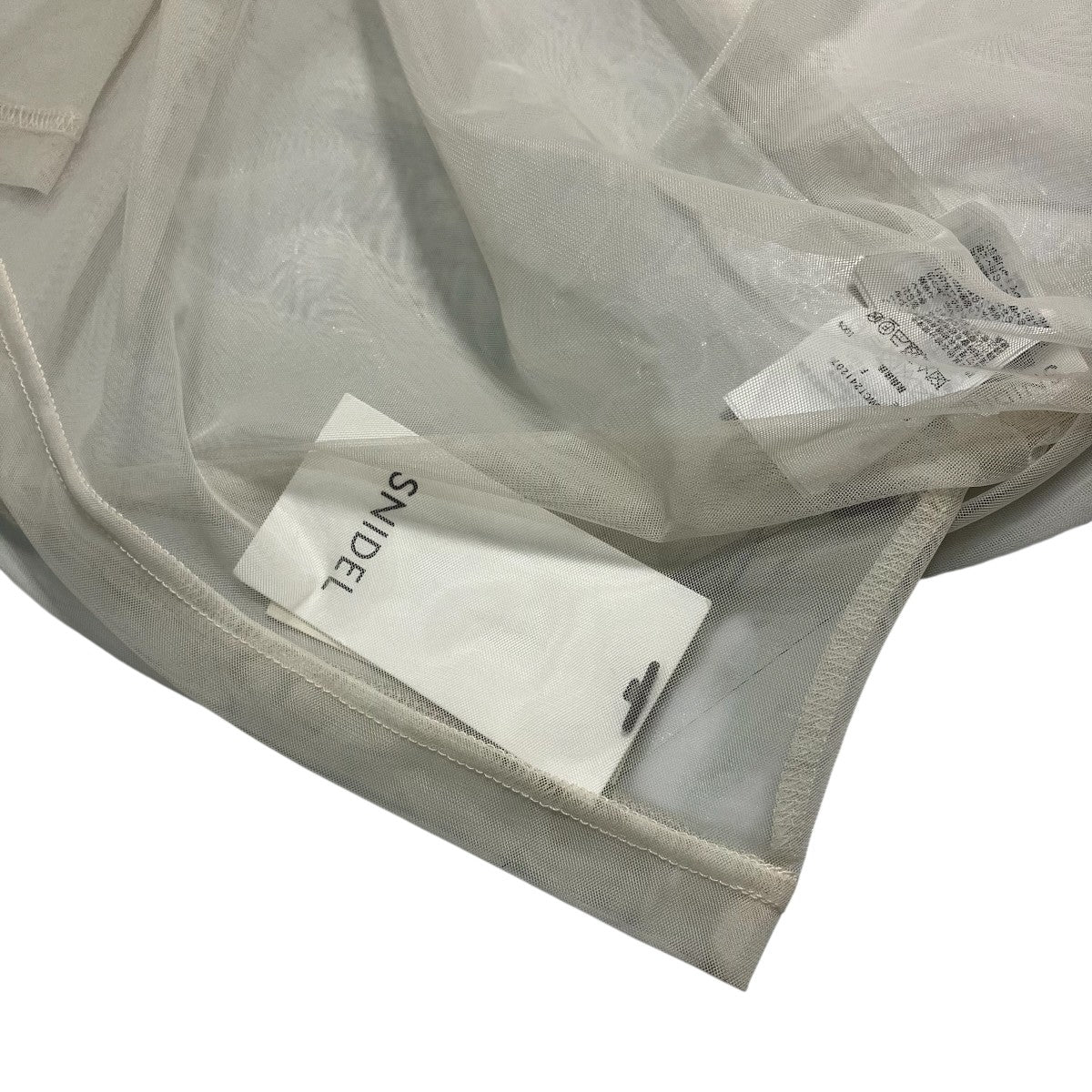 Snidel シアーシャーリングカットソーSWCT241207 古着・中古-5枚目のアイテム画像