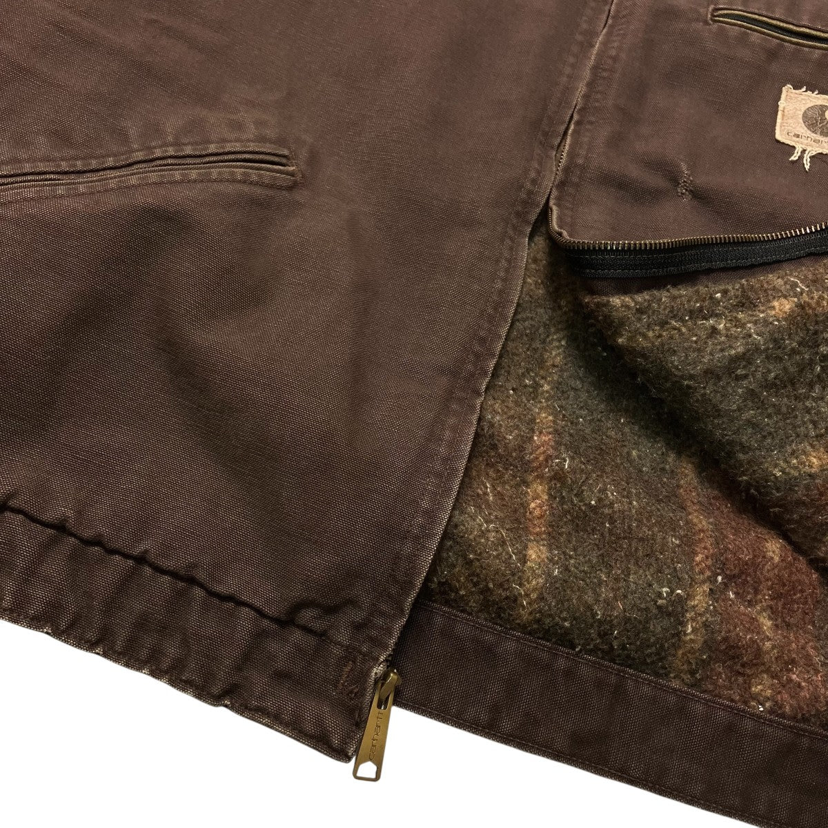 CarHartt 90sジャケットJB0873 ﾃﾞﾄﾛｲﾄｼﾞｬｹｯﾄ 古着・中古-7枚目のアイテム画像