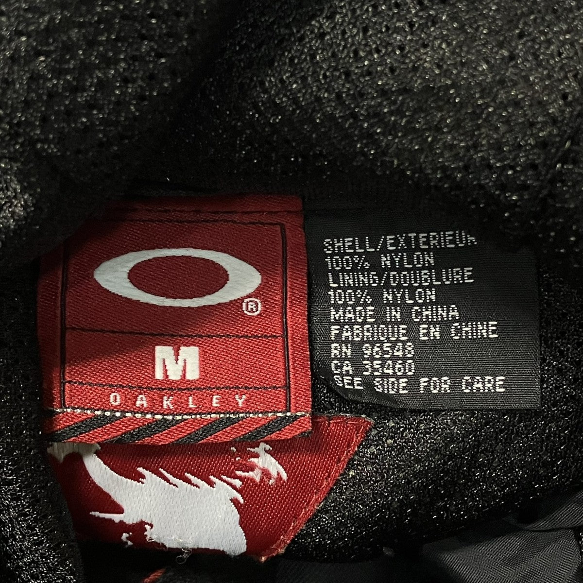 OAKLEY 00sナイロンジャケット 古着・中古-9枚目のアイテム画像