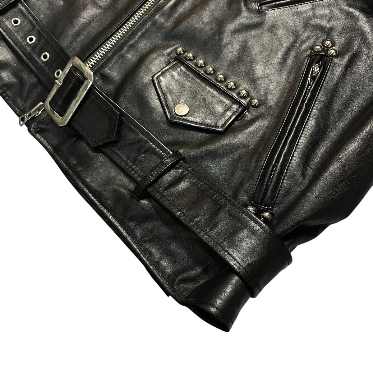 sacai×Schott ライダースジャケット22-02876M 古着・中古-5枚目のアイテム画像