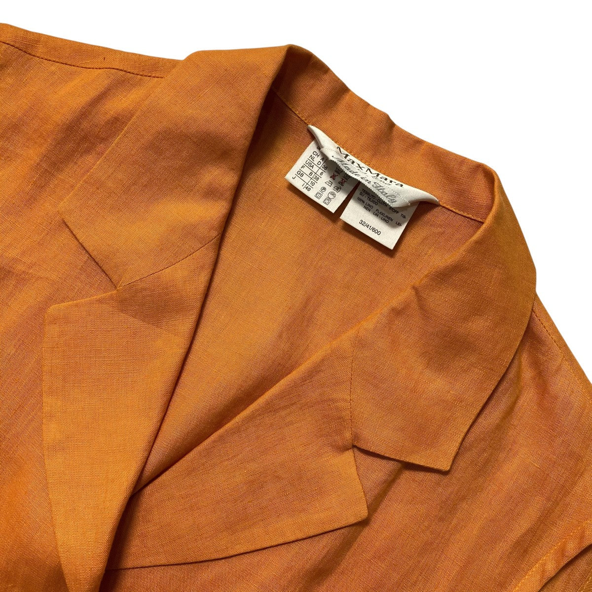 MaxMara リネンベスト 古着・中古-3枚目のアイテム画像