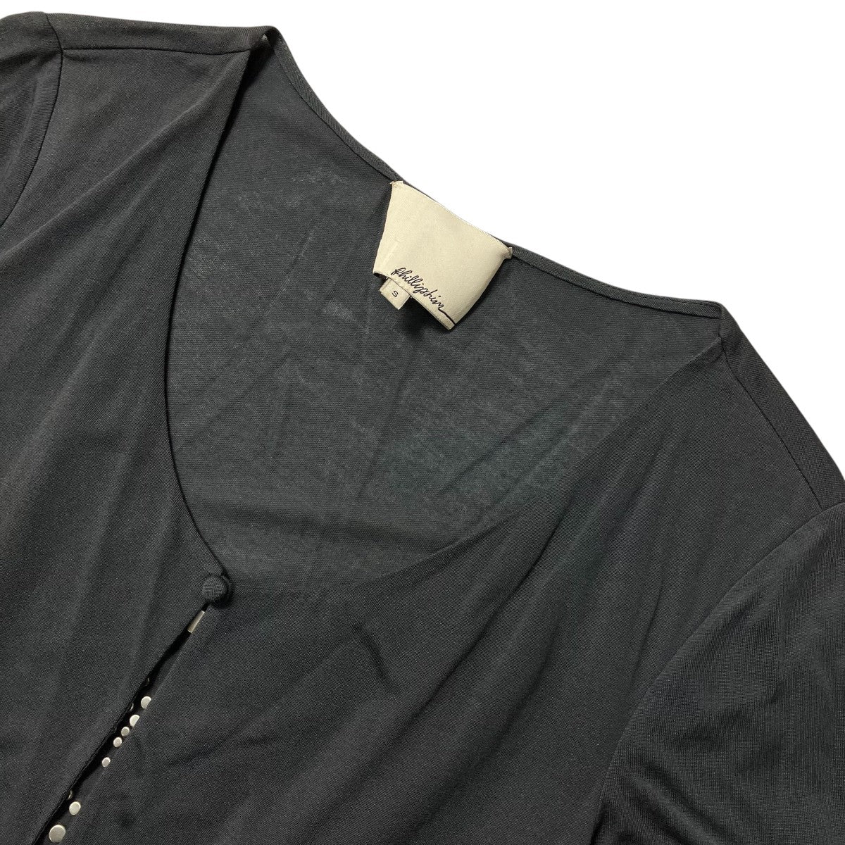 3．1 phillip lim Vネックフレアカットソー 古着・中古-3枚目のアイテム画像