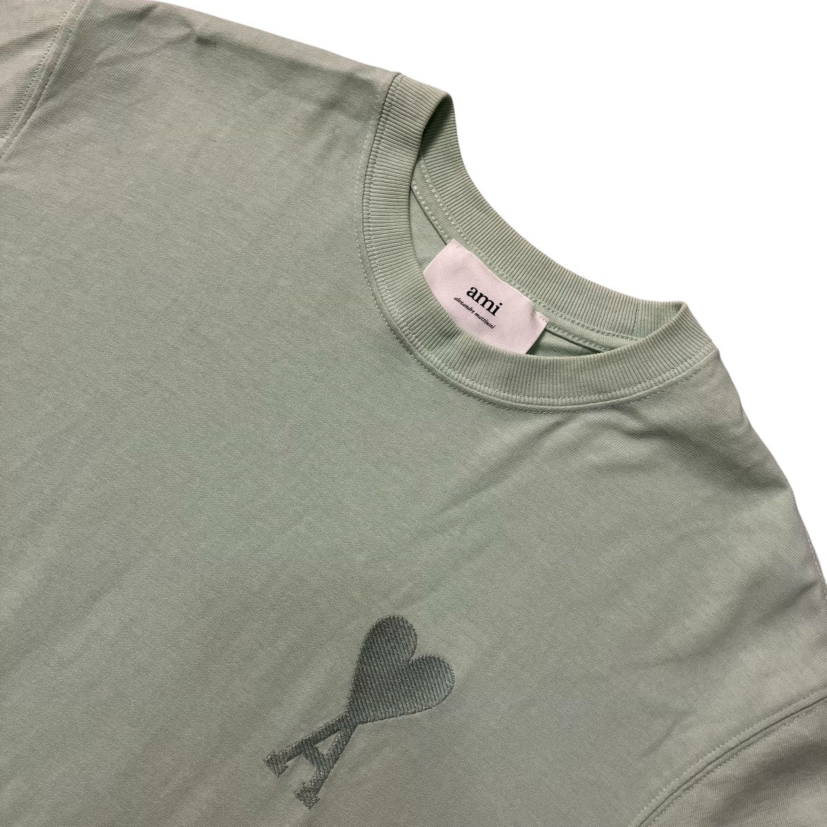 ami 刺繍TシャツE22UTS002.726 古着・中古-3枚目のアイテム画像