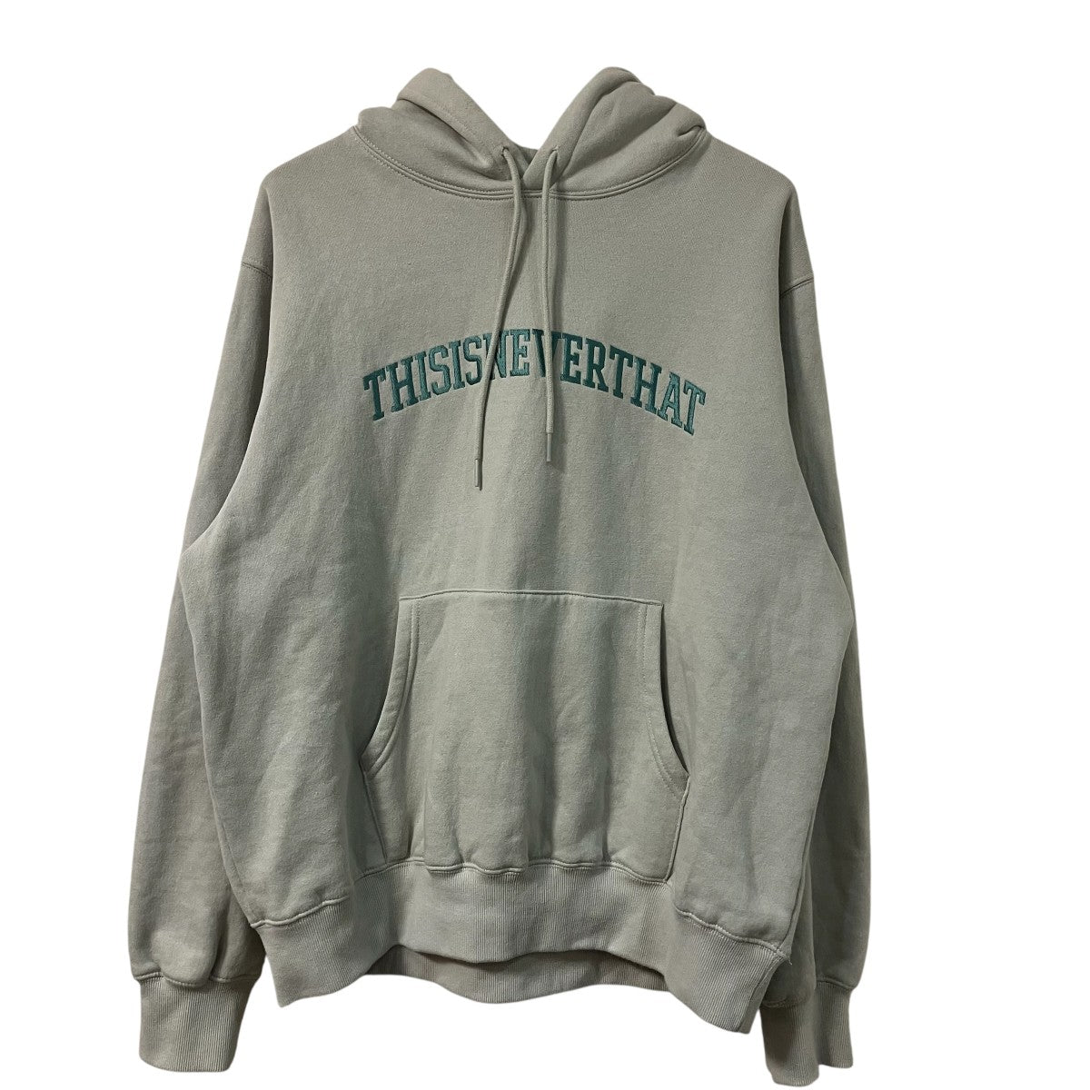 thisisneverthat フロント刺繍パーカーTN230TSWHO03 古着・中古-1枚目のアイテム画像