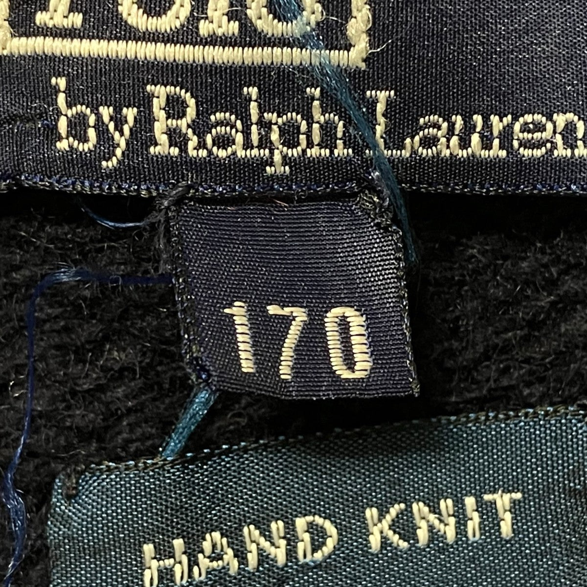 POLO RALPH LAUREN パッチワークニット 古着・中古-7枚目のアイテム画像