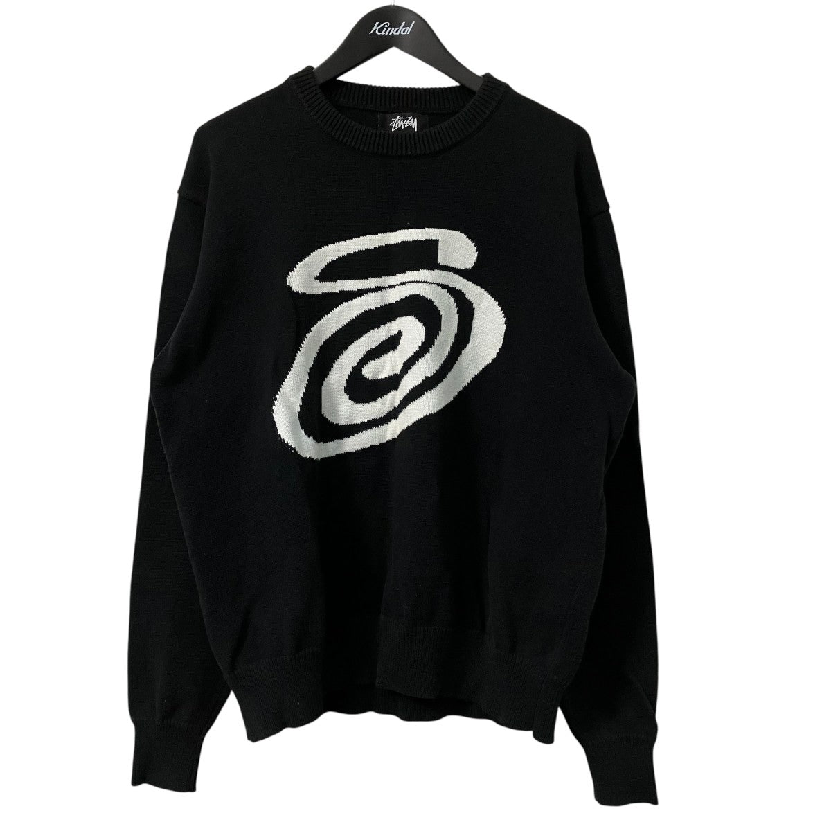 stussy フロントデザインニット 古着・中古-1枚目のアイテム画像
