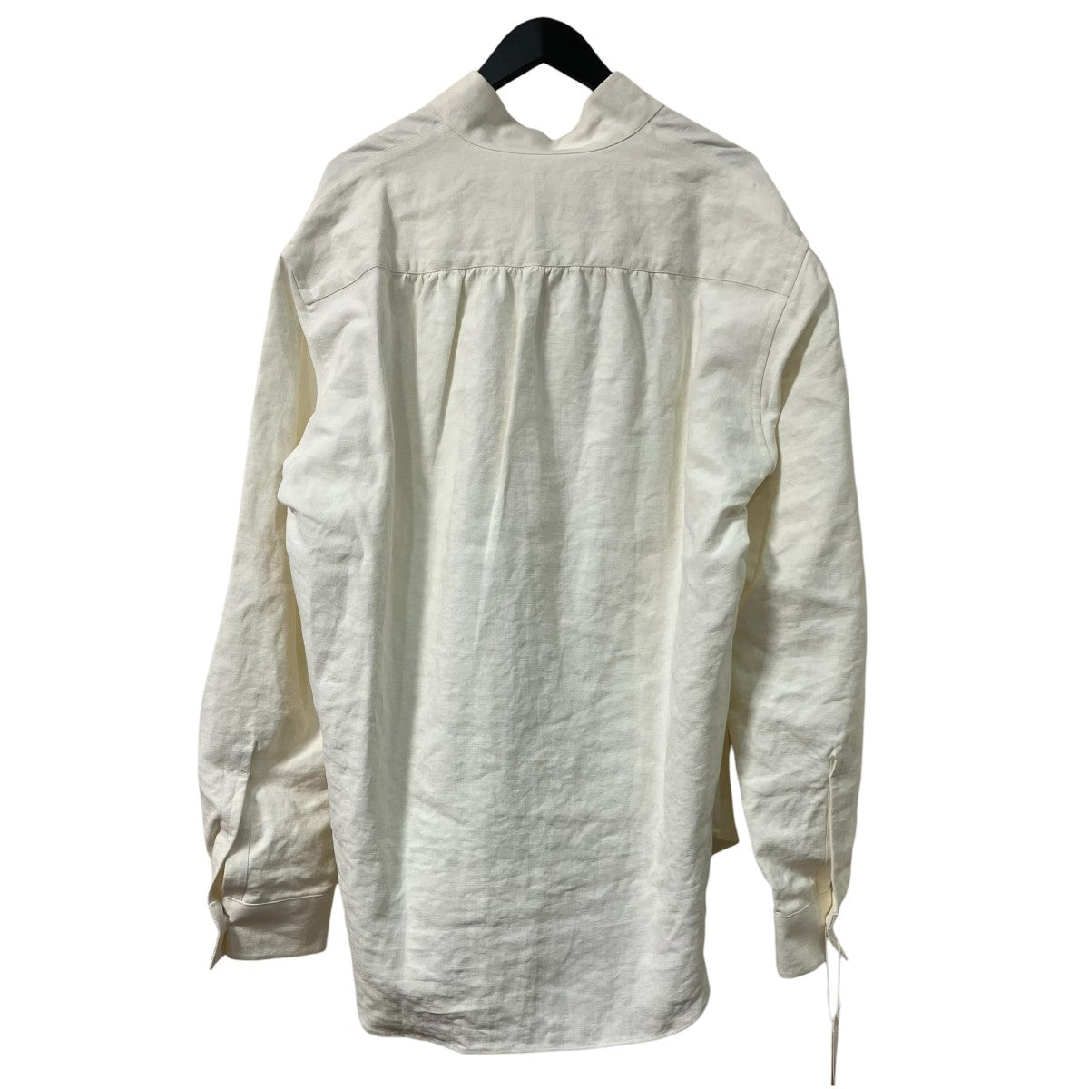 BOURRIENNE スキッパーリネンシャツ96-01-11-01006 古着・中古-2枚目のアイテム画像